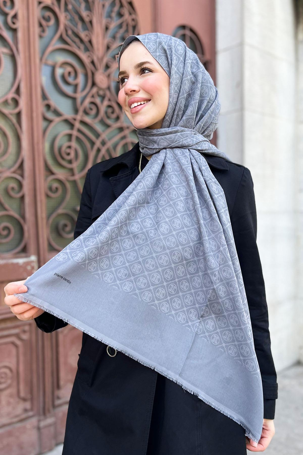 Pierre Cardin Elegans Monogram Şal - 1090700-971 - Renk