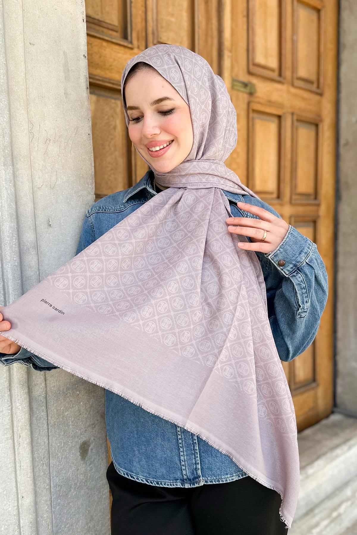 Pierre Cardin Elegans Monogram Şal - 1090700-991 - Renk