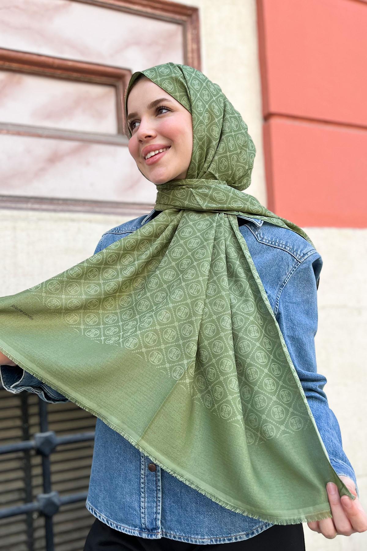 Pierre Cardin Elegans Monogram Şal - 1090700-952 - Renk