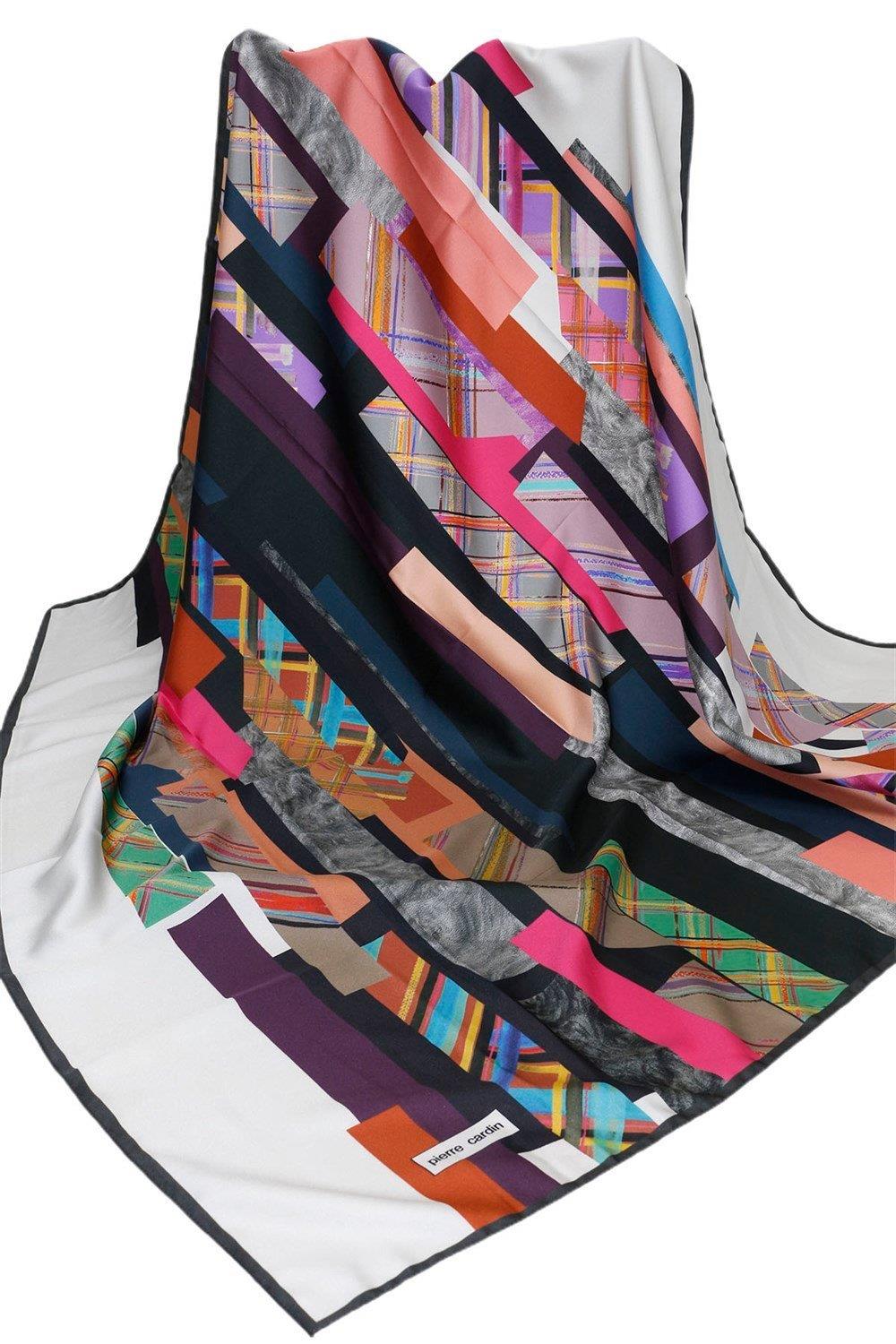 Pierre Cardin Hafif Defolu Polyester Eşarp - 7669799-971 - C171