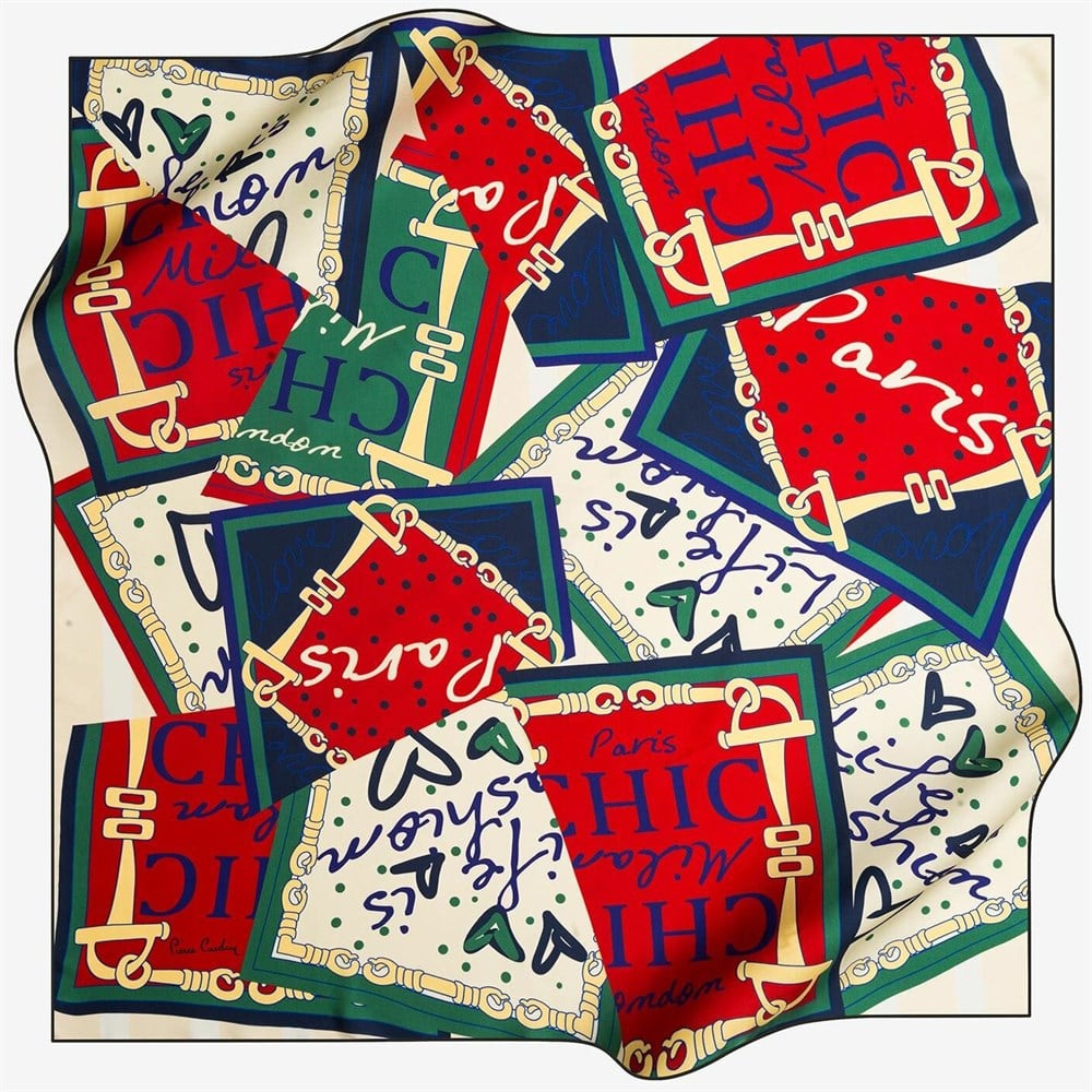 Pierre Cardin İpek Eşarp - 2019 İlkbahar-Yaz  - 7850230-311 - Sura