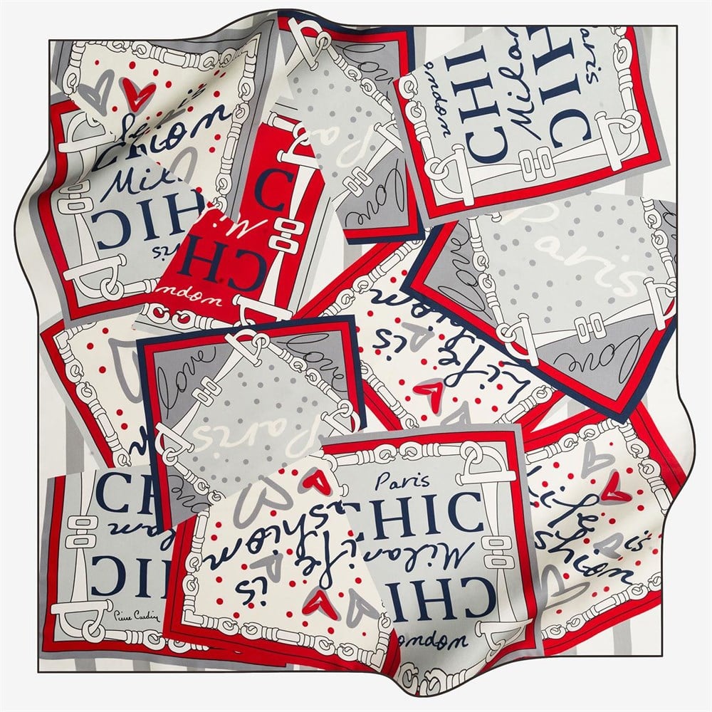 Pierre Cardin İpek Eşarp - 2019 İlkbahar-Yaz - 7850230-313 - Sura