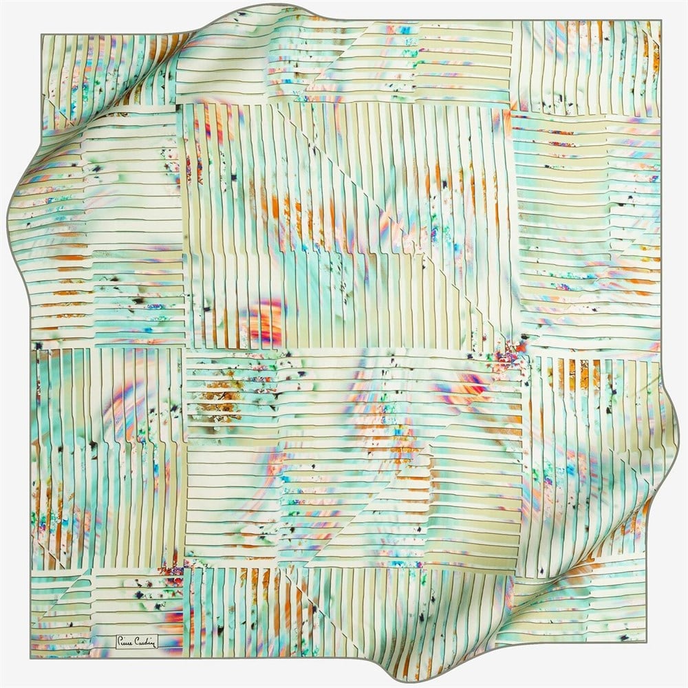 Pierre Cardin İpek Eşarp - 2019 İlkbahar-Yaz  - 7839230-351 - Sura