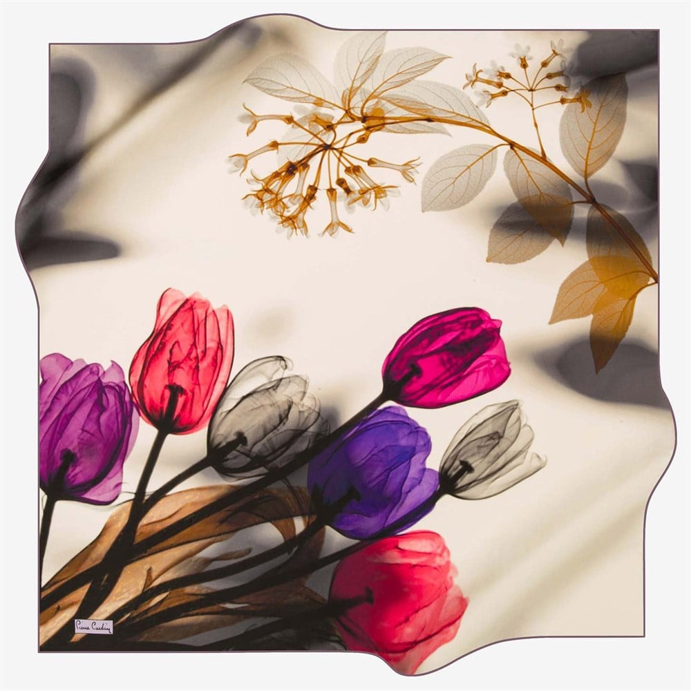 Pierre Cardin İpek Eşarp - 2020 İlkbahar-Yaz - 8017438-992 - Tivil