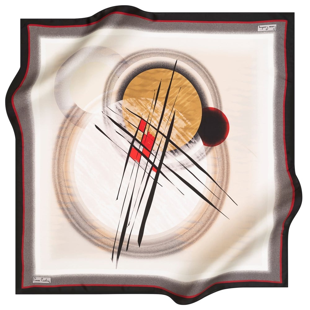 Pierre Cardin Silk Scarf - 2021 Spring-Summer - 8260230-312 - Satin
