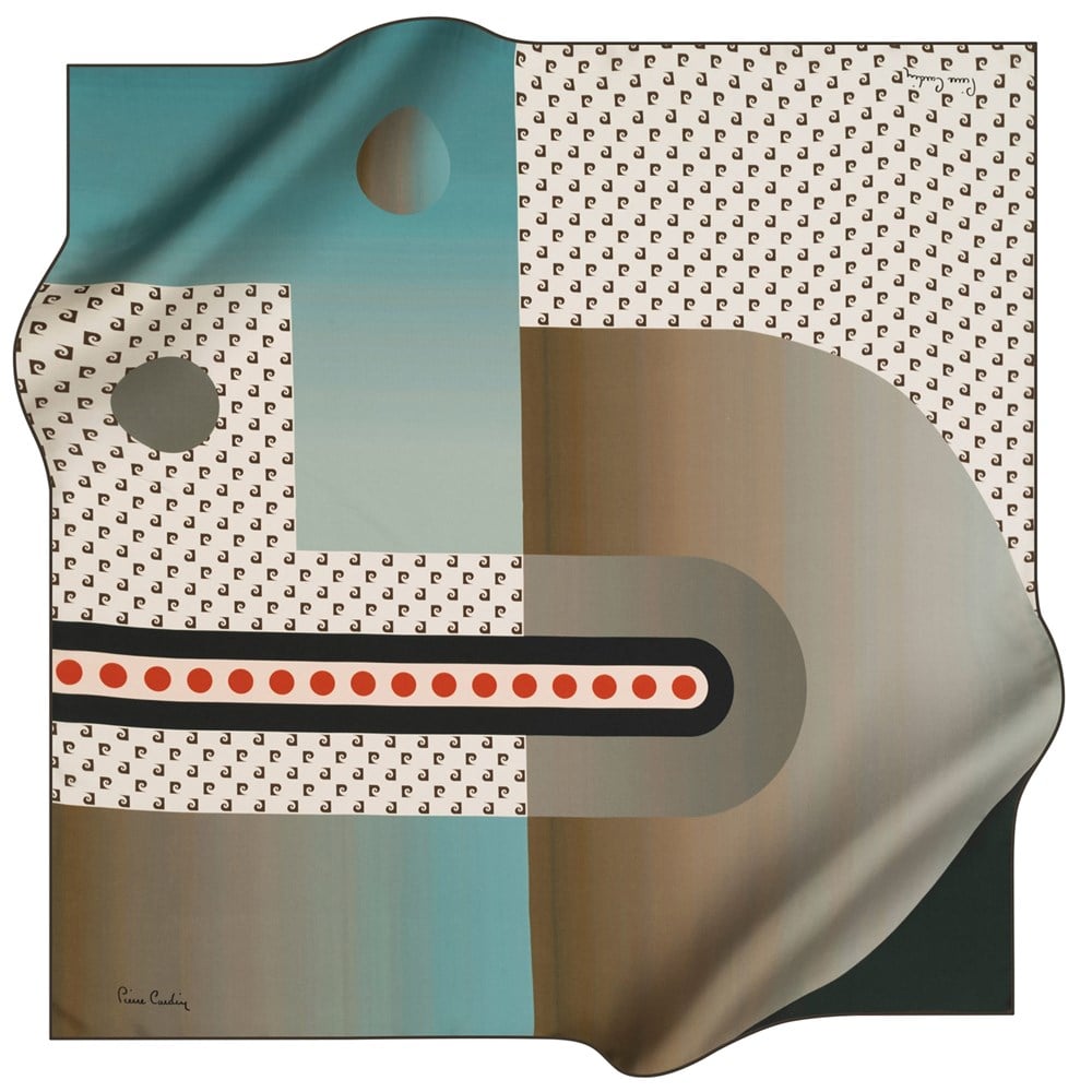 Pierre Cardin Silk Scarf - 2021 Spring-Summer - 8213438-952 - Twill