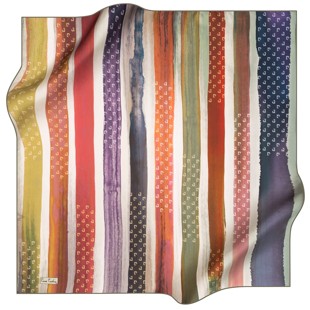 Pierre Cardin Silk Scarf - 2021 Spring-Summer - 8248230-351 - Satin