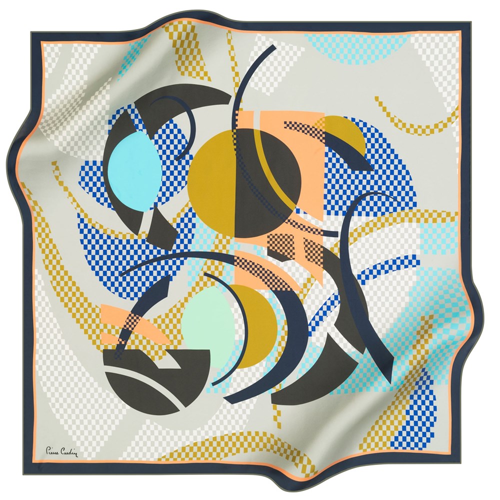 Pierre Cardin Silk Scarf - 2021 Spring-Summer - 8265230-353 - Satin