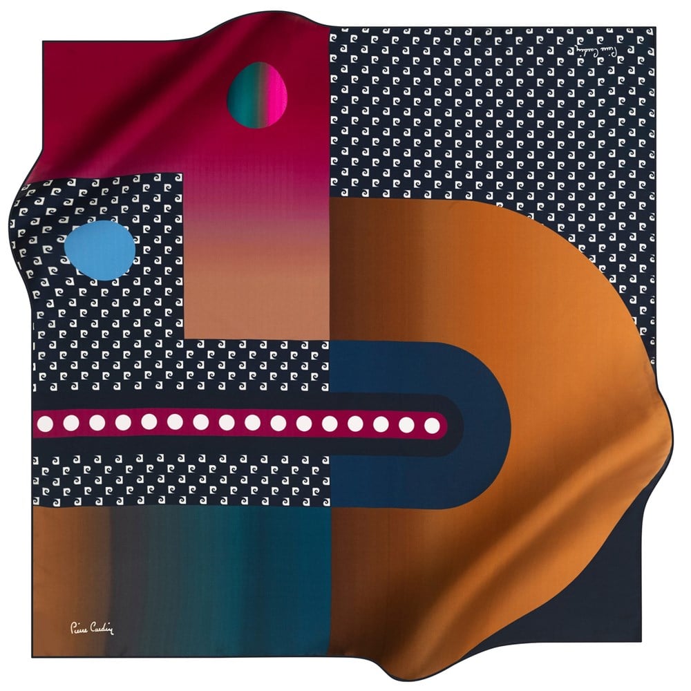 Pierre Cardin Silk Scarf - 2021 Spring-Summer - 8213230-321 - Satin