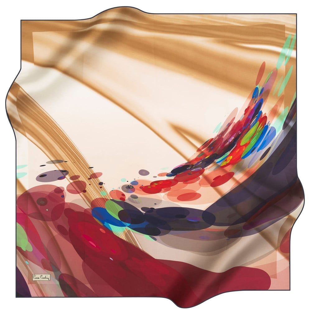 Pierre Cardin Silk Scarf - 2021 Spring-Summer - 8232230-322 - Satin