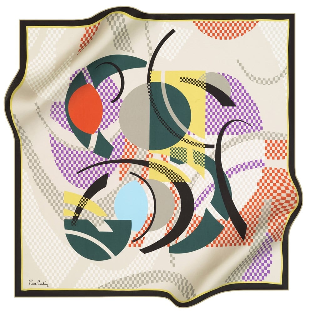 Pierre Cardin Silk Scarf - 2021 Spring-Summer - 8265230-352 - Satin