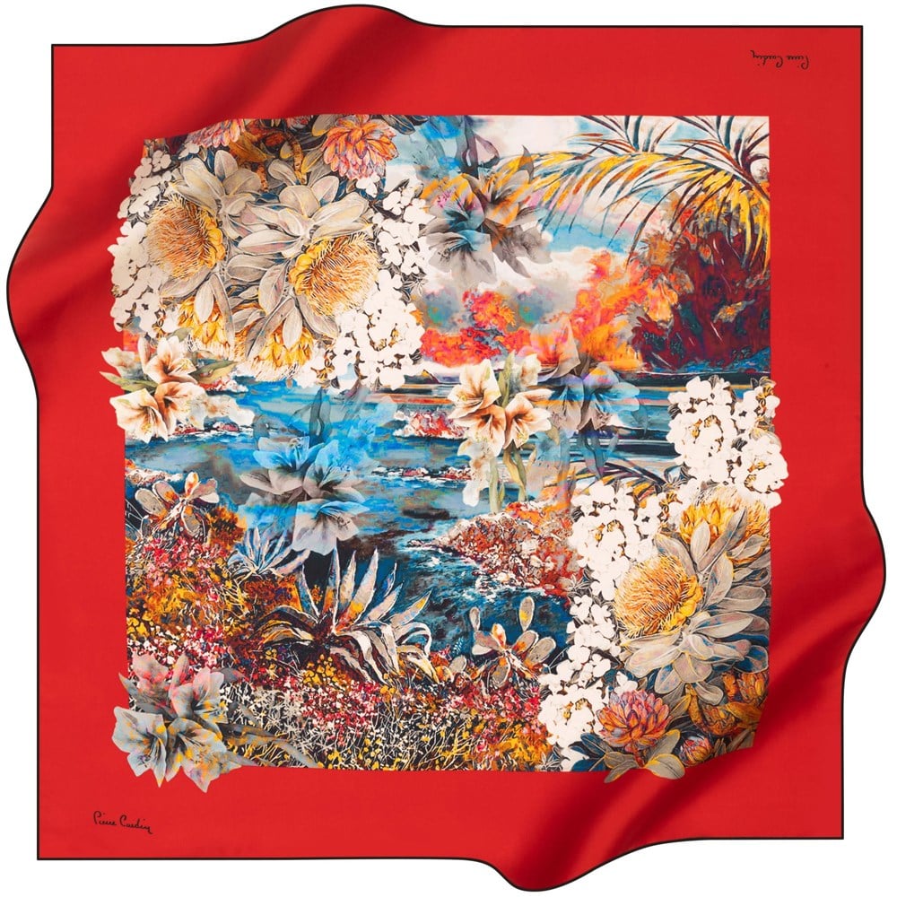 Pierre Cardin İpek Eşarp - 2021 İlkbahar-Yaz - 8279438-914 - Tivil