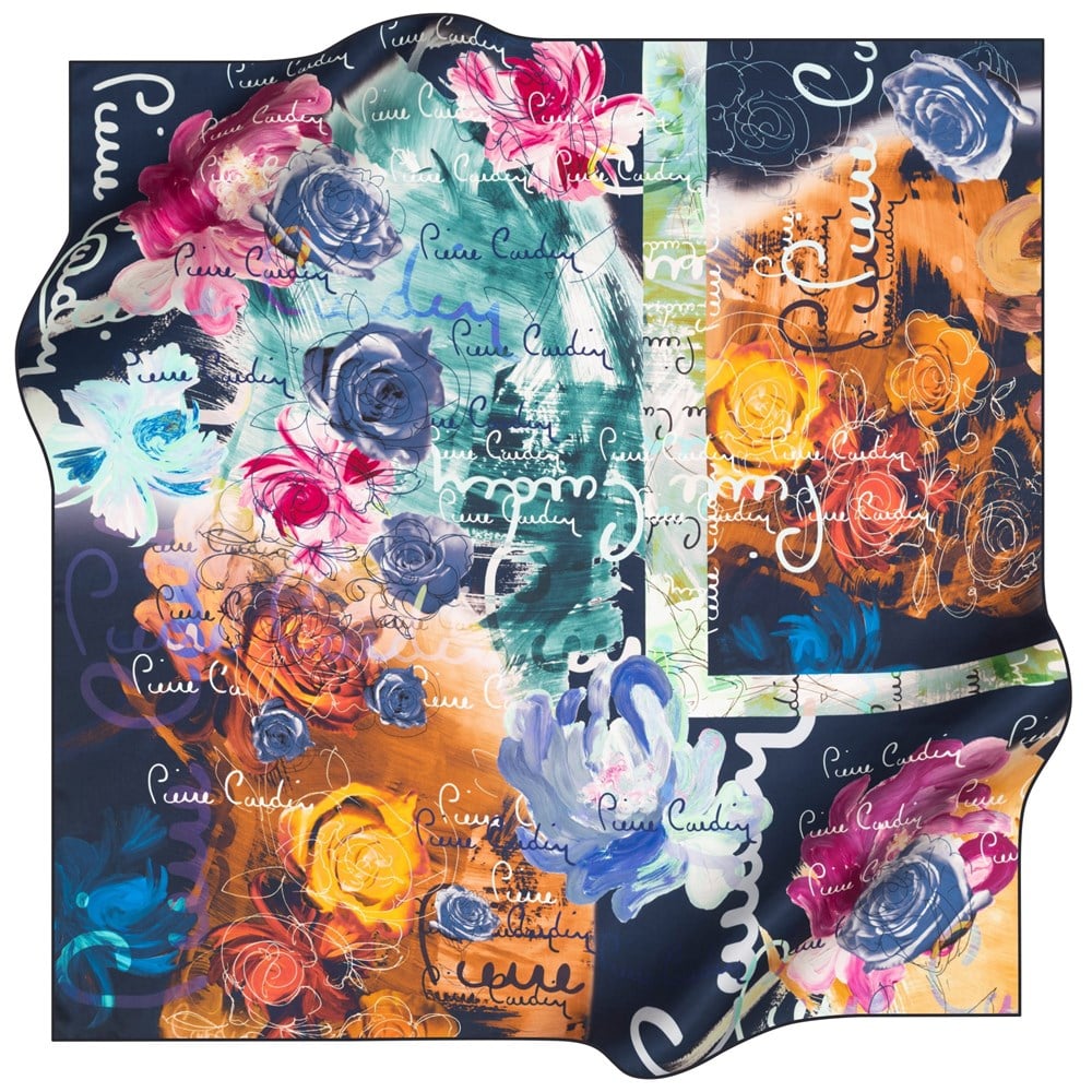 Pierre Cardin Silk Scarf - 2021 Spring-Summer - 8284438-921 - Twill