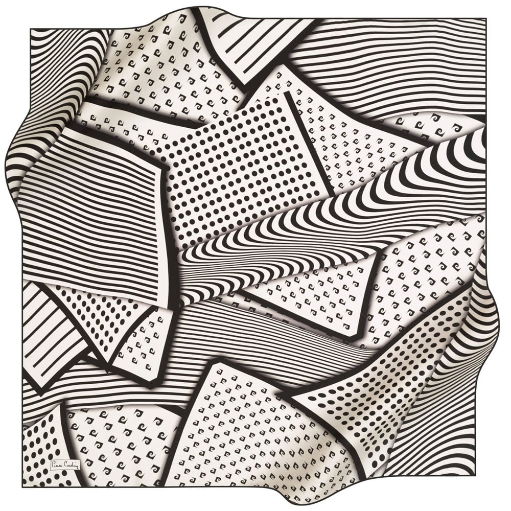 Pierre Cardin Silk Scarf - 2021 Spring-Summer - 8300438-911 - Twill