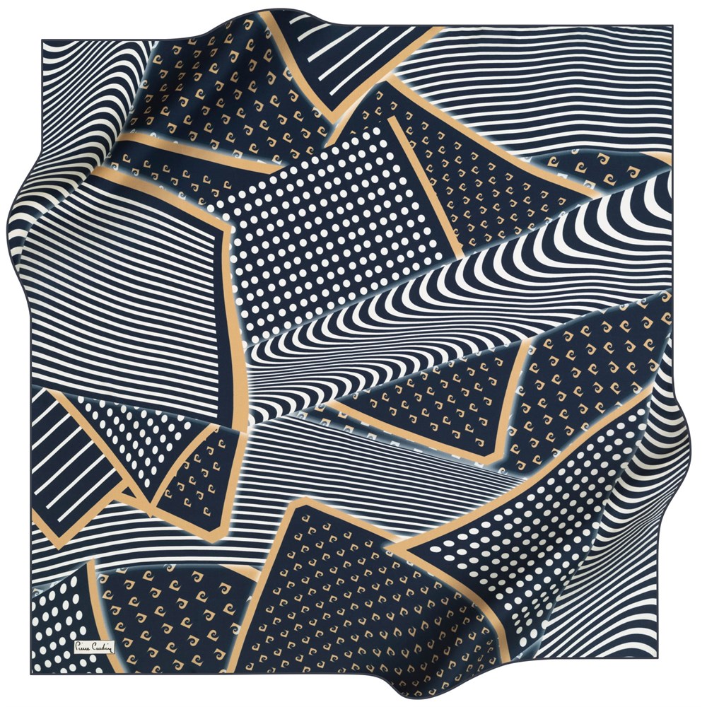 Pierre Cardin Silk Scarf - 2021 Spring-Summer - 8300438-922 - Twill