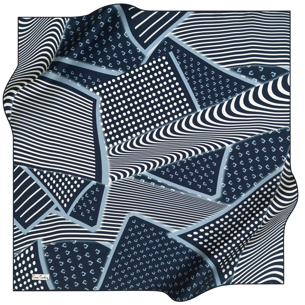 Pierre Cardin Silk Scarf - 2021 Spring-Summer - 8300438-921 - Twill