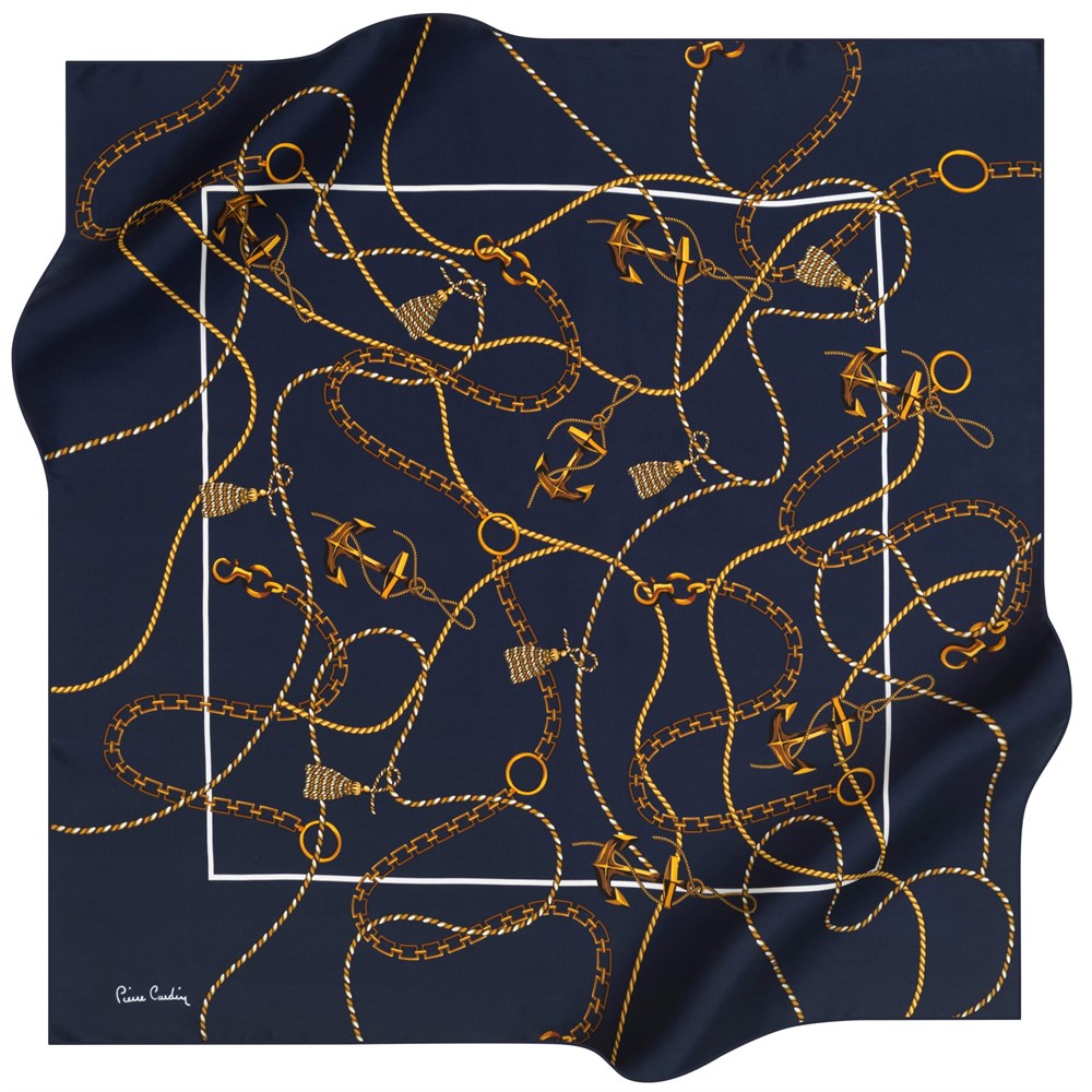 Pierre Cardin Silk Scarf - 2021 Spring-Summer - 8251438-921 - Twill