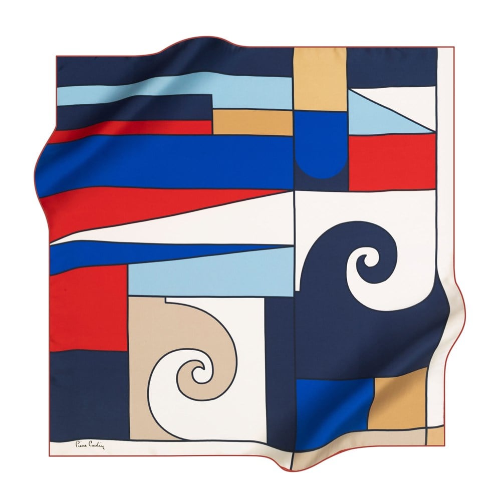 Pierre Cardin Silk Scarf - 2021 Spring-Summer - 8246230-341 - Satin