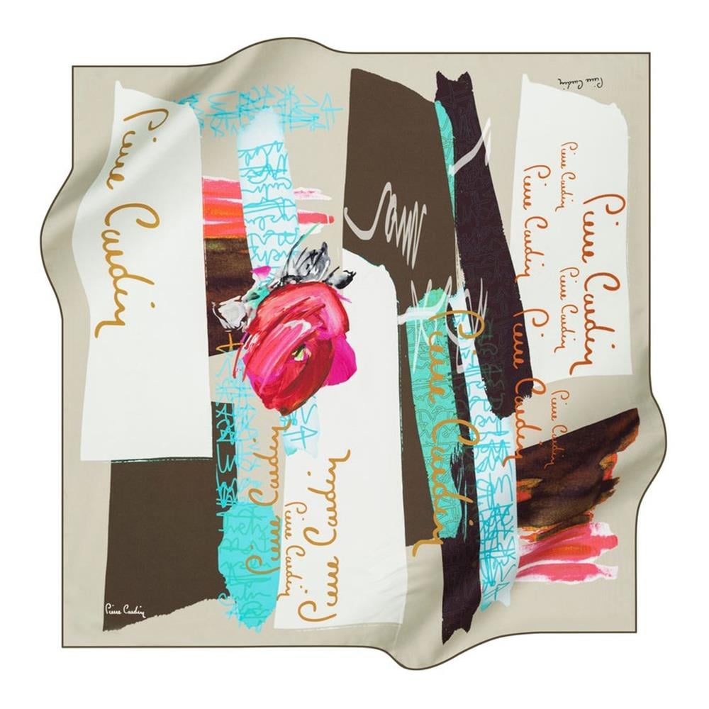 Pierre Cardin Silk Scarf - 2021/2022 Fall-Winter - 8370230-351 - Satin