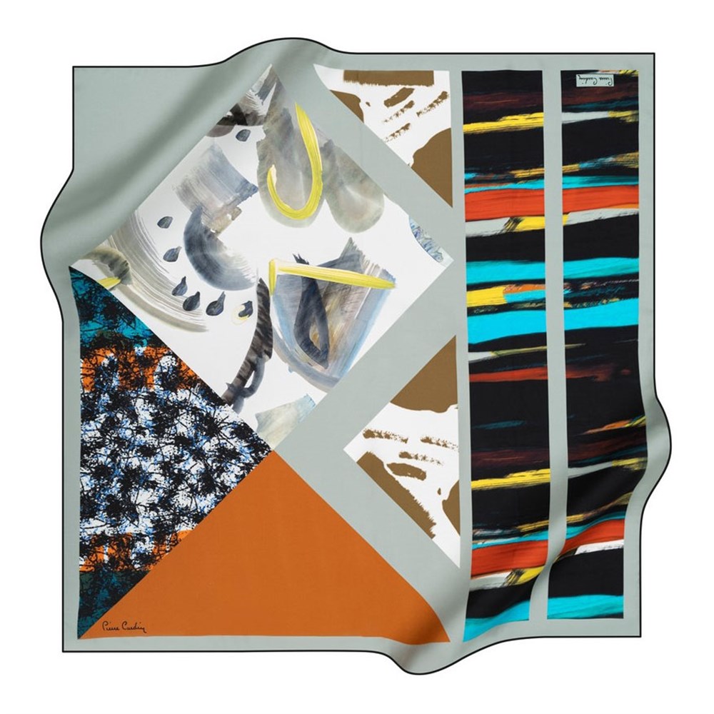 Pierre Cardin Silk Scarf - 2021/2022 Fall-Winter - 8394438-912 - Twill