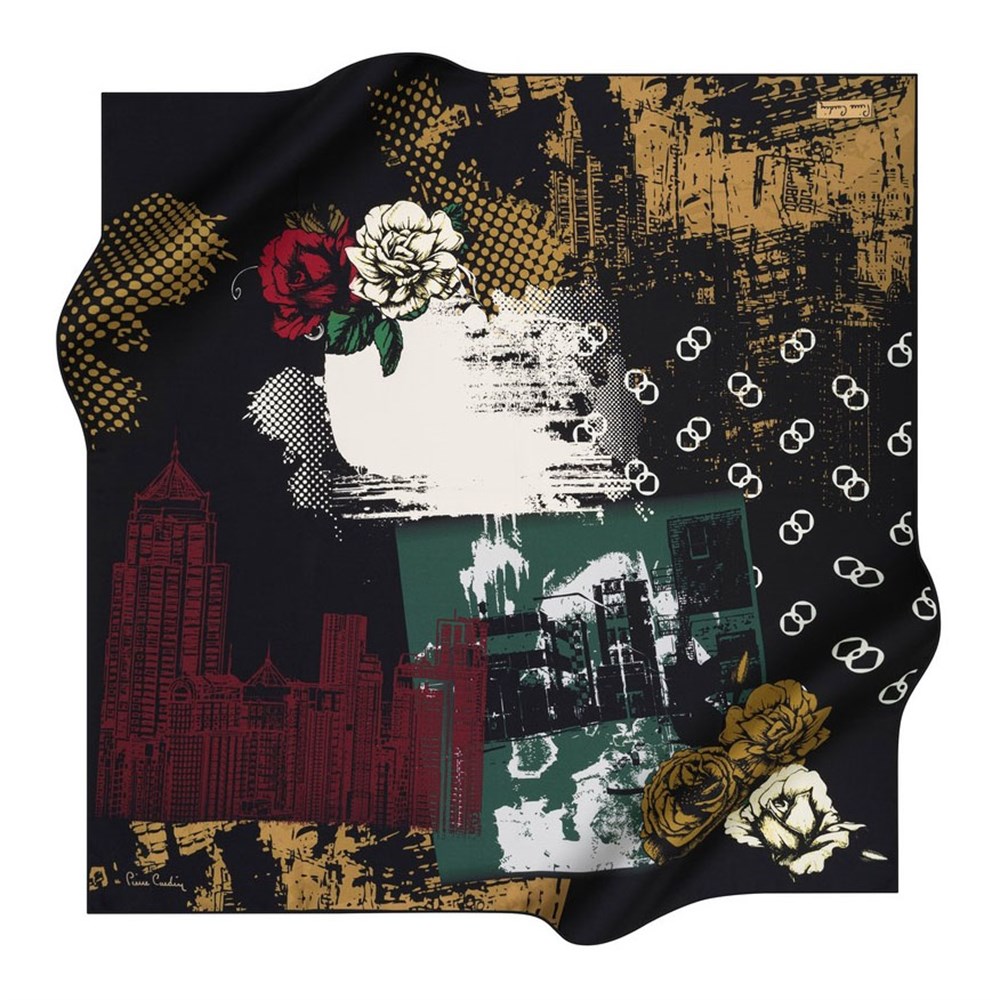 Pierre Cardin Silk Scarf - 2021/2022 Fall-Winter - 8392230-311 - Satin