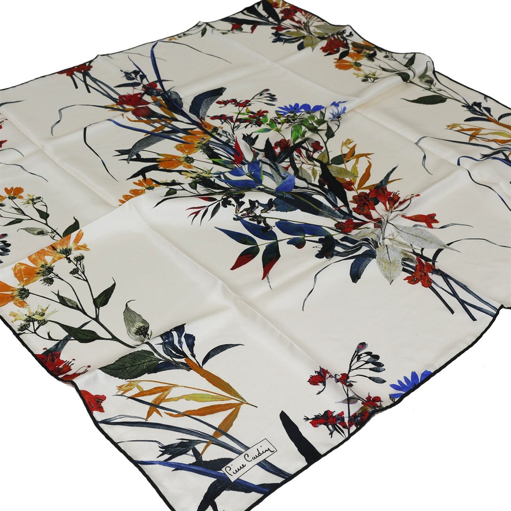 Pierre Cardin Silk Scarf - 2022 Spring-Summer - 7371438-911 - Twill
