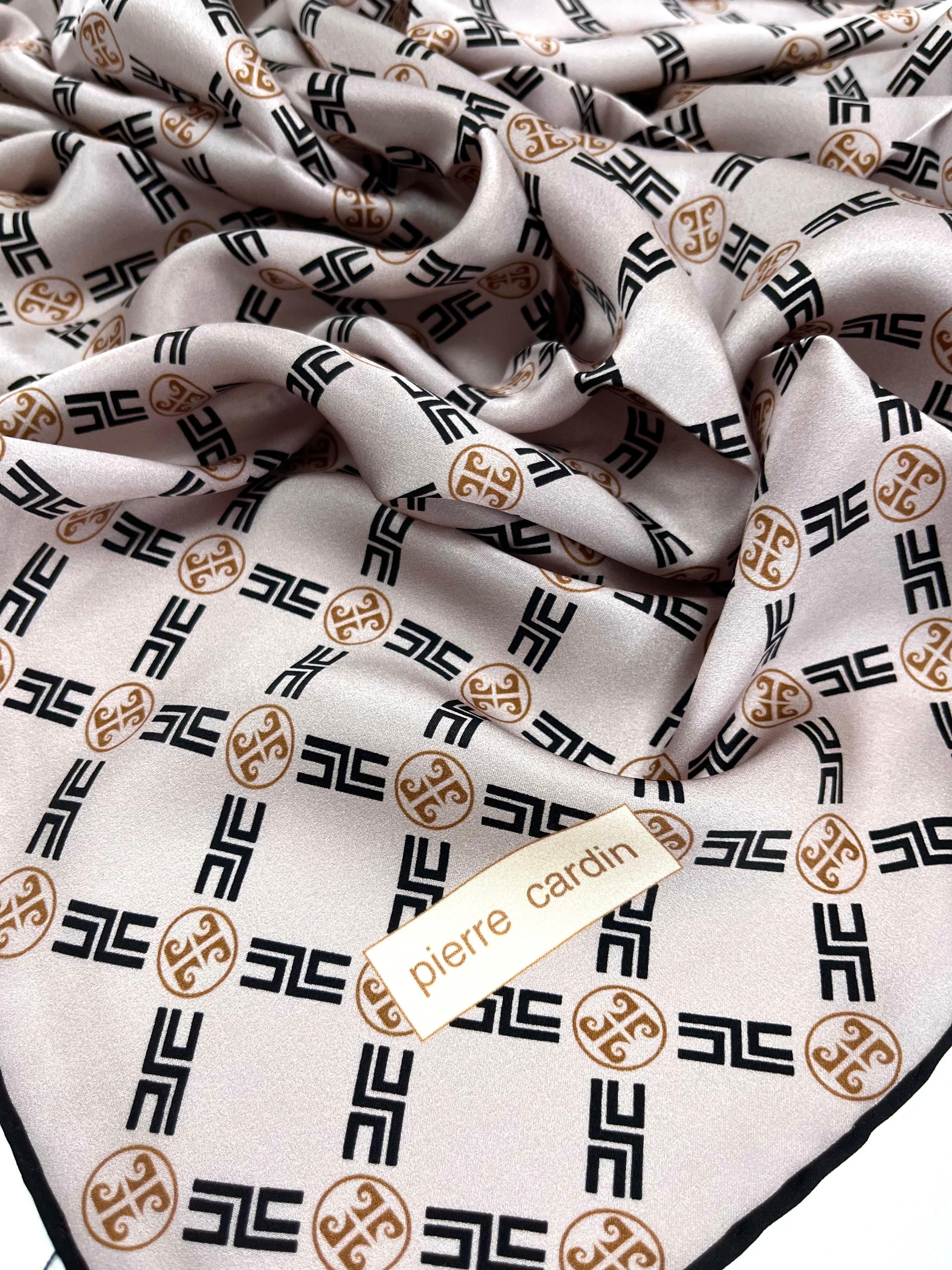 Pierre Cardin Silk Scarf - 2025 Spring-Summer - 8995230-312 - Satin Silk