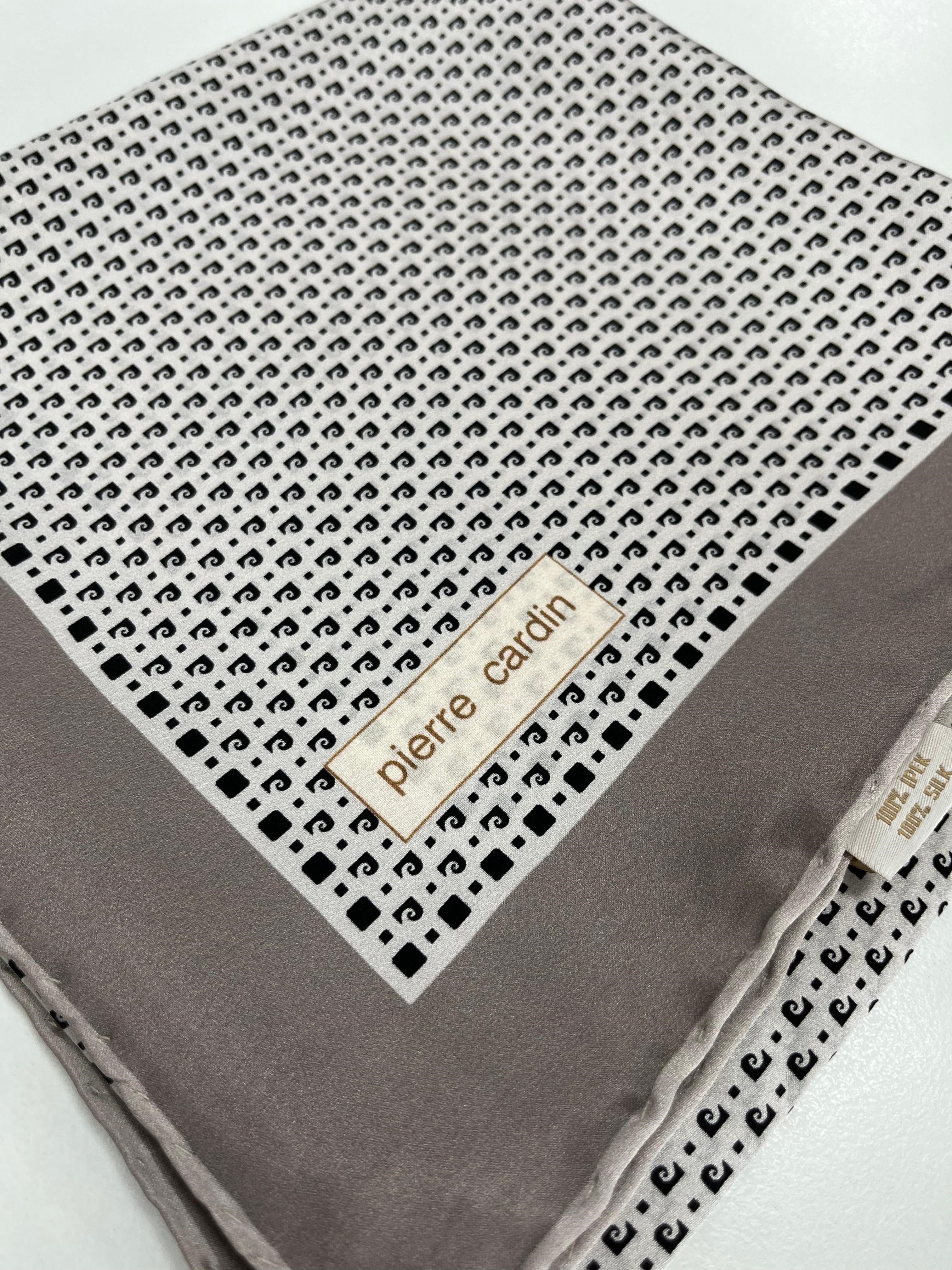 Pierre Cardin Silk Scarf - 2025 Spring-Summer - 5288230-337 - Satin Silk