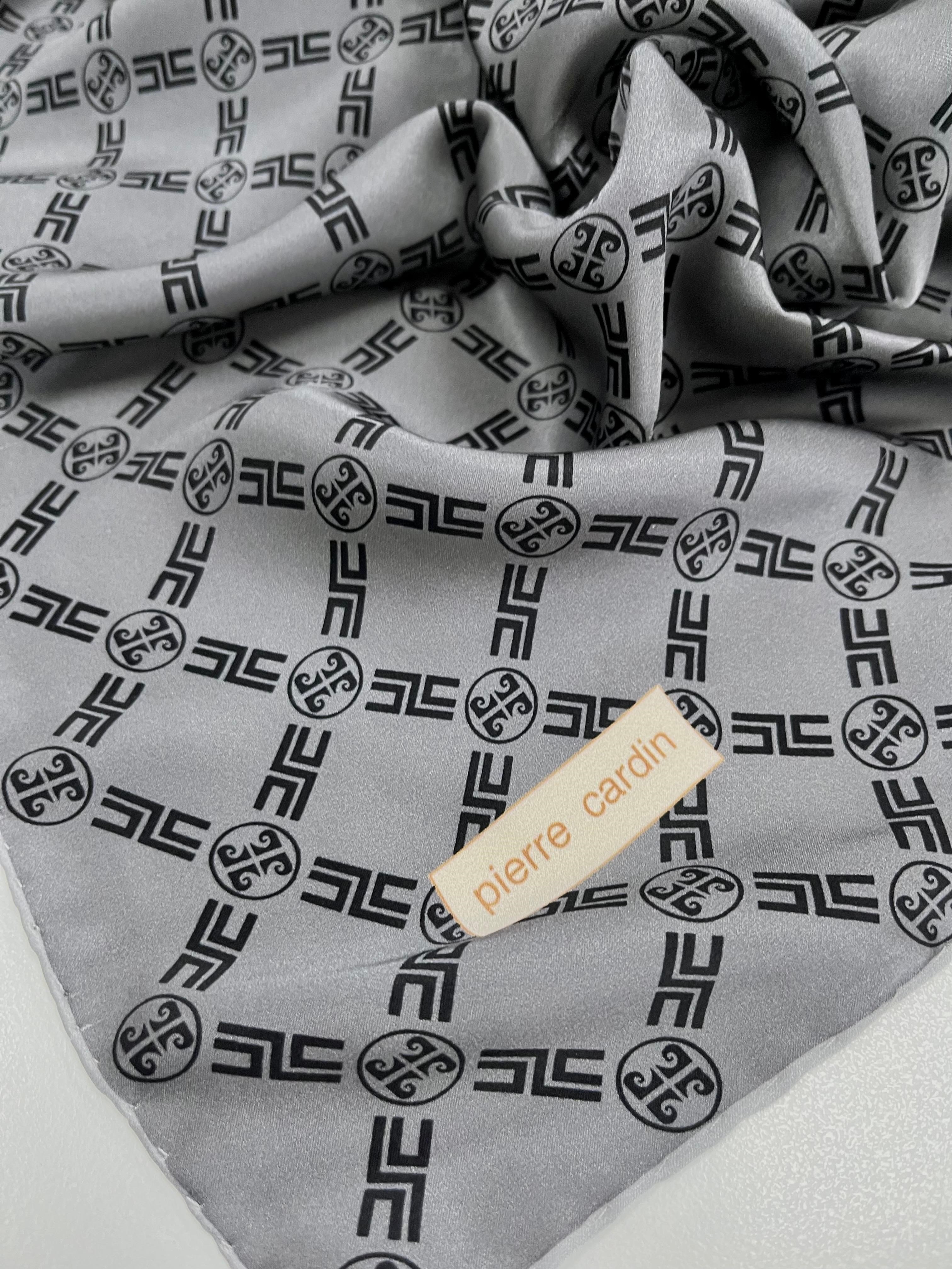 Pierre Cardin Silk Scarf - 2025 Spring-Summer - 8995230-371 - Satin Silk