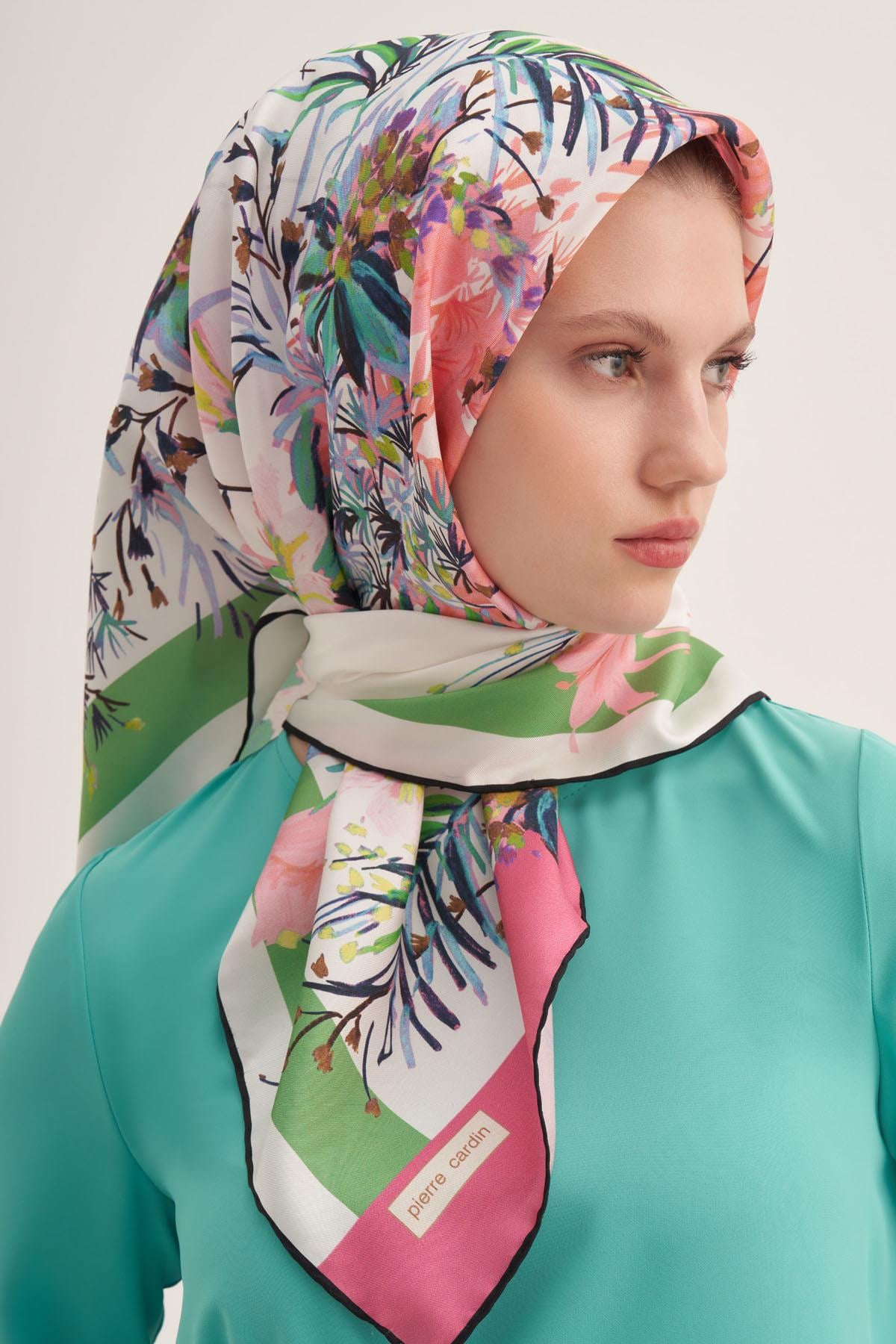 Pierre Cardin İpek Eşarp - 2025 İlkbahar-Yaz - 7501230-311 - Sura