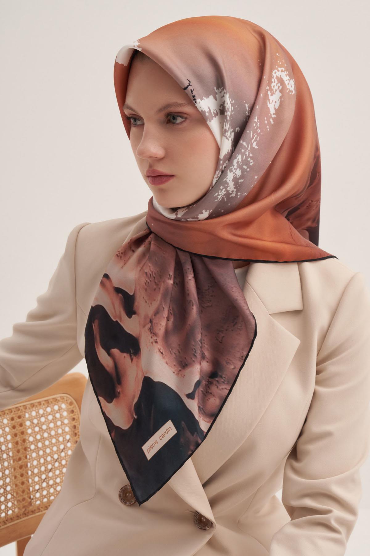 Pierre Cardin İpek Eşarp - 2025 İlkbahar-Yaz - 9022230-312 - Sura