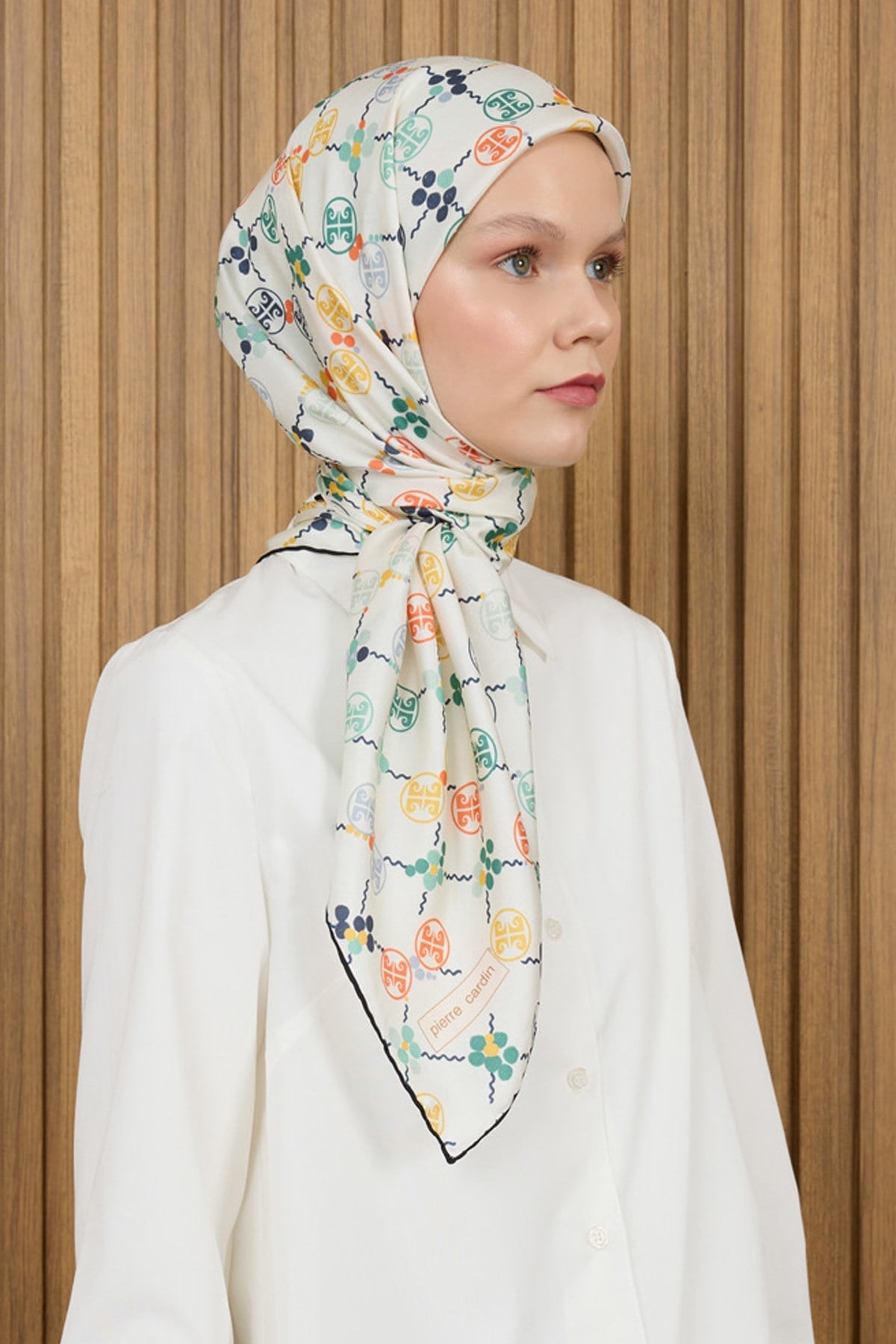 Pierre Cardin İpek Eşarp - 2026 İlkbahar-Yaz - 9167438-911 - Tivil