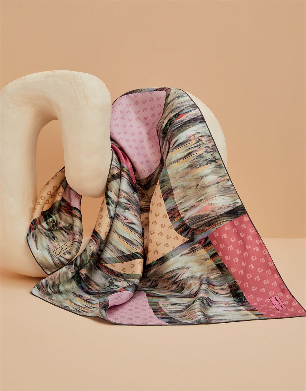 Pierre Cardin Silk Scarf - 2020/2021 Fall-Winter - 8147438-971 - Twill