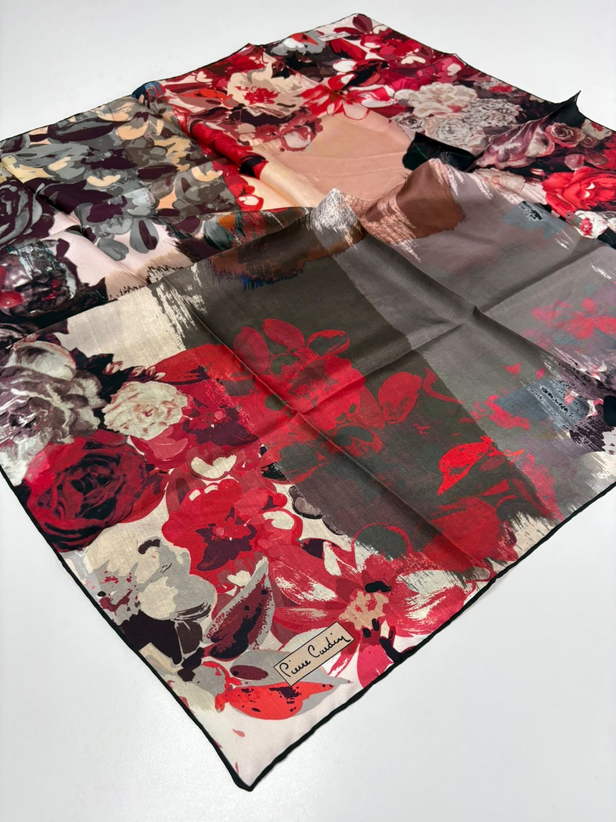 Pierre Cardin Silk Scarf - 8377438-913 - Twill