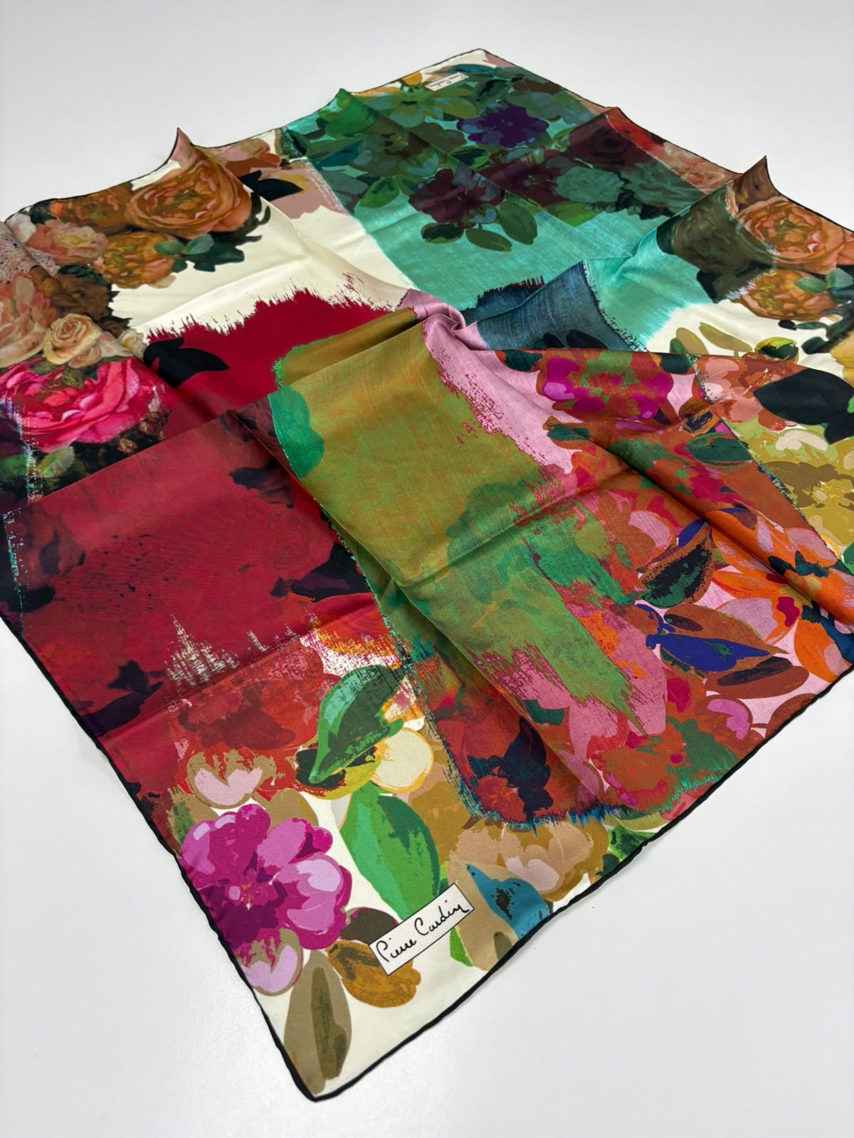 Pierre Cardin Silk Scarf - 8377438-914 - Twill