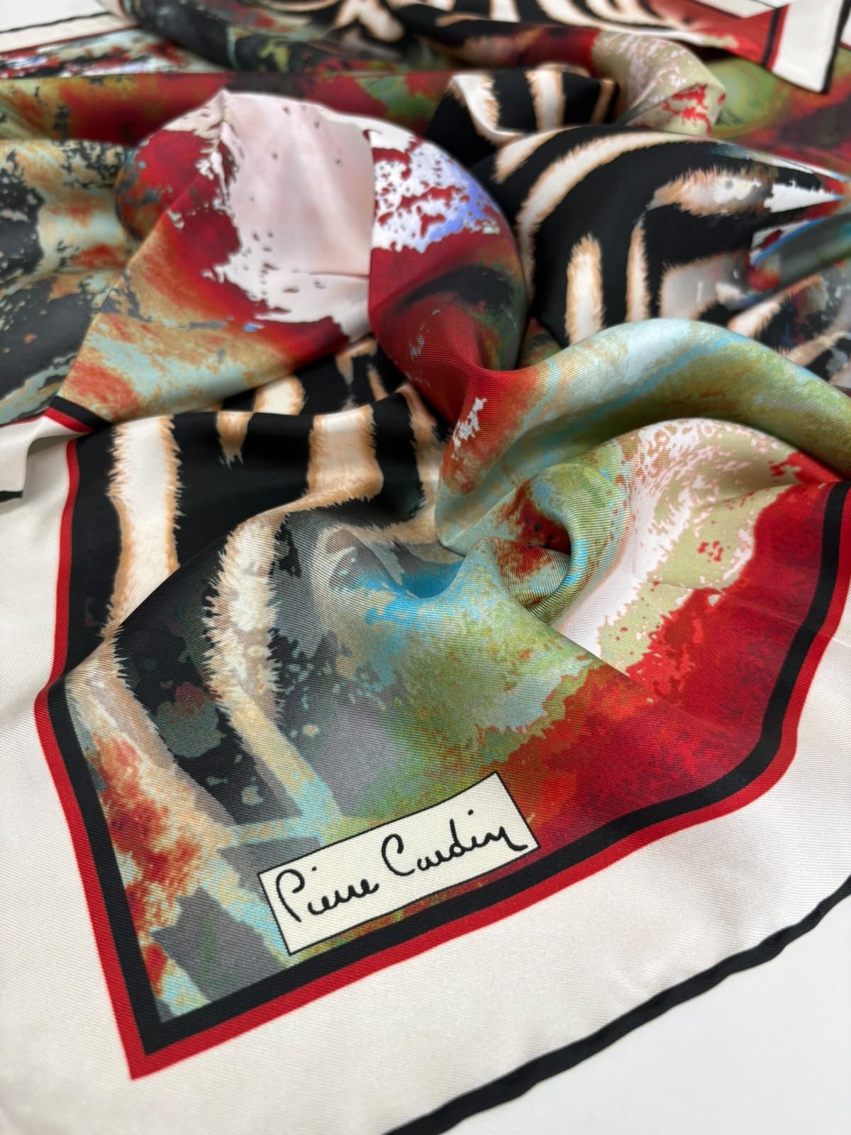 Pierre Cardin Silk Scarf - 8447438-916 - Twill