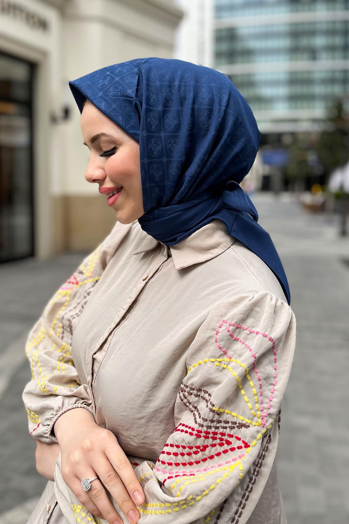 Pierre Cardin Koton Eşarp - 1030400-921 - Lacivert