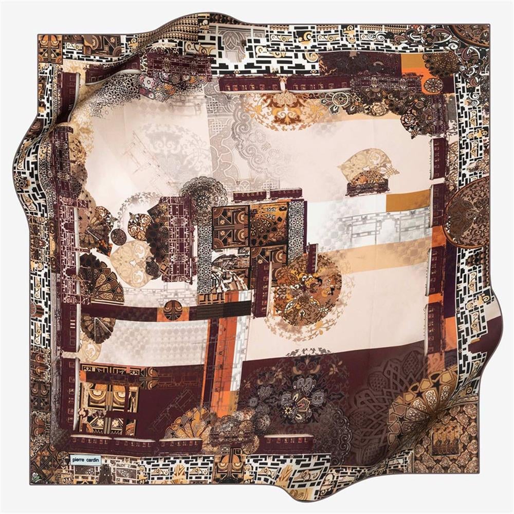 Pierre Cardin Tivil Eşarp - Polyester Twill - 7670799-912