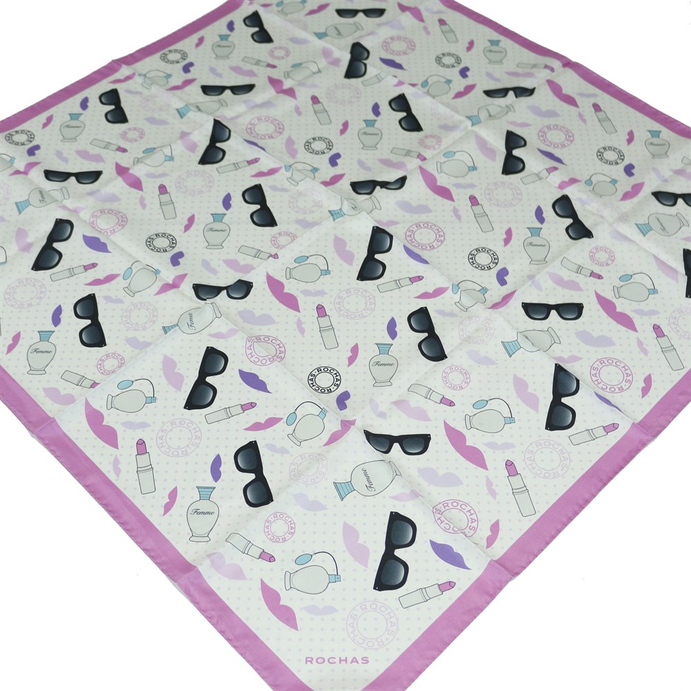 Rochas İtalyan İpek Eşarp - ROC1002-391 - Tivil