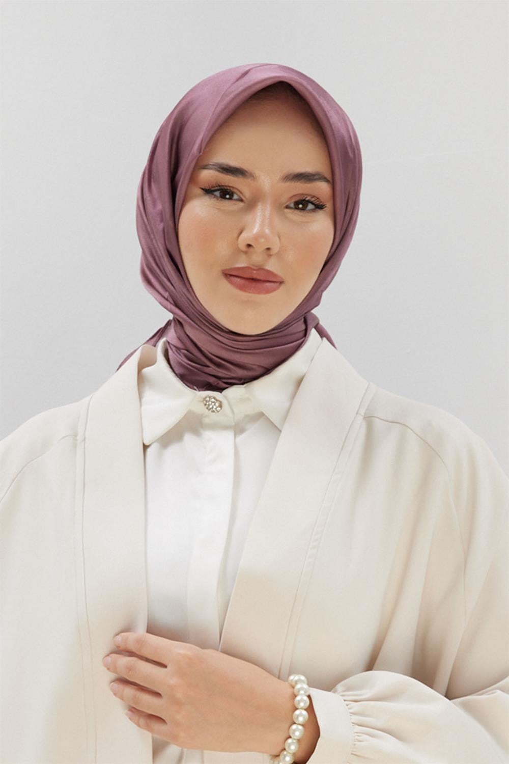 Silk Home Shiny Eşarp - 75002-29 - Gül Kurusu