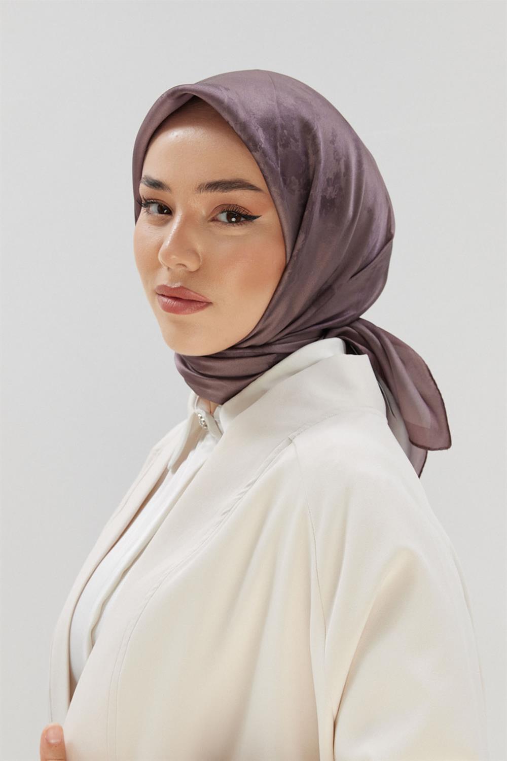 Silk Home Shiny Eşarp - 75002-30 - Kahve