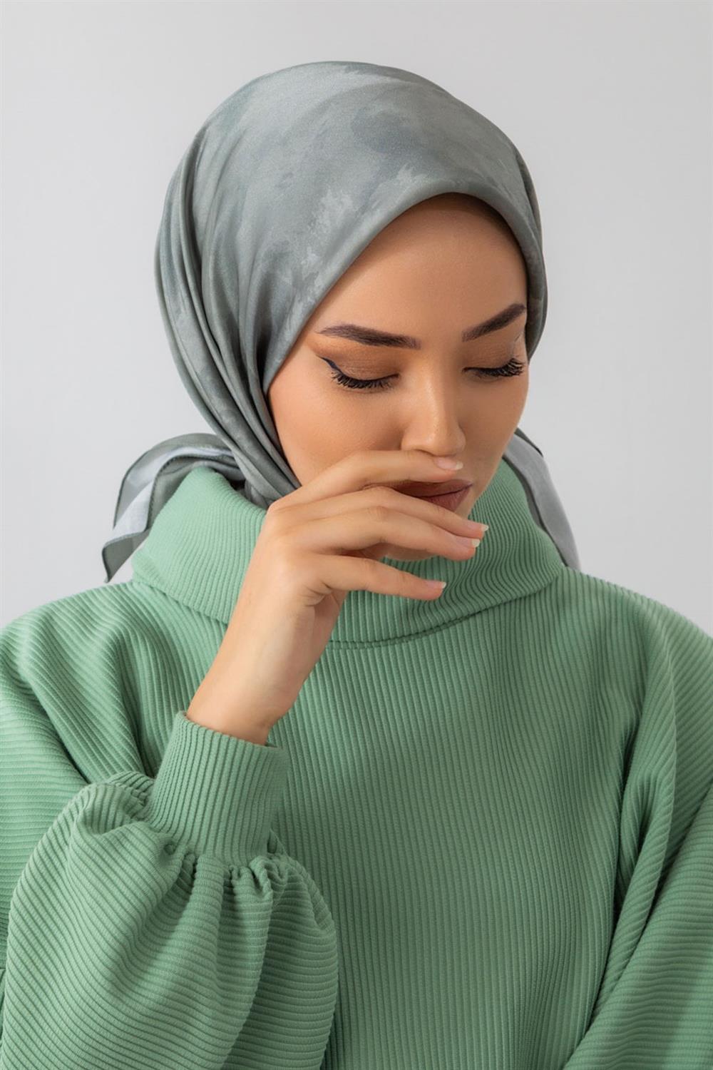 Silk Home Shiny Eşarp - SE75002-03 - Açık Yeşil