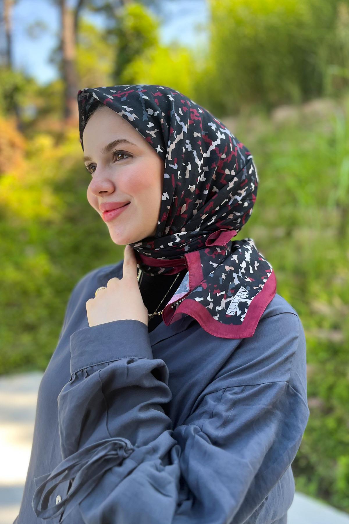 Sultan Fresh Pamuk Eşarp - Çıtır Desen - SFE011-05