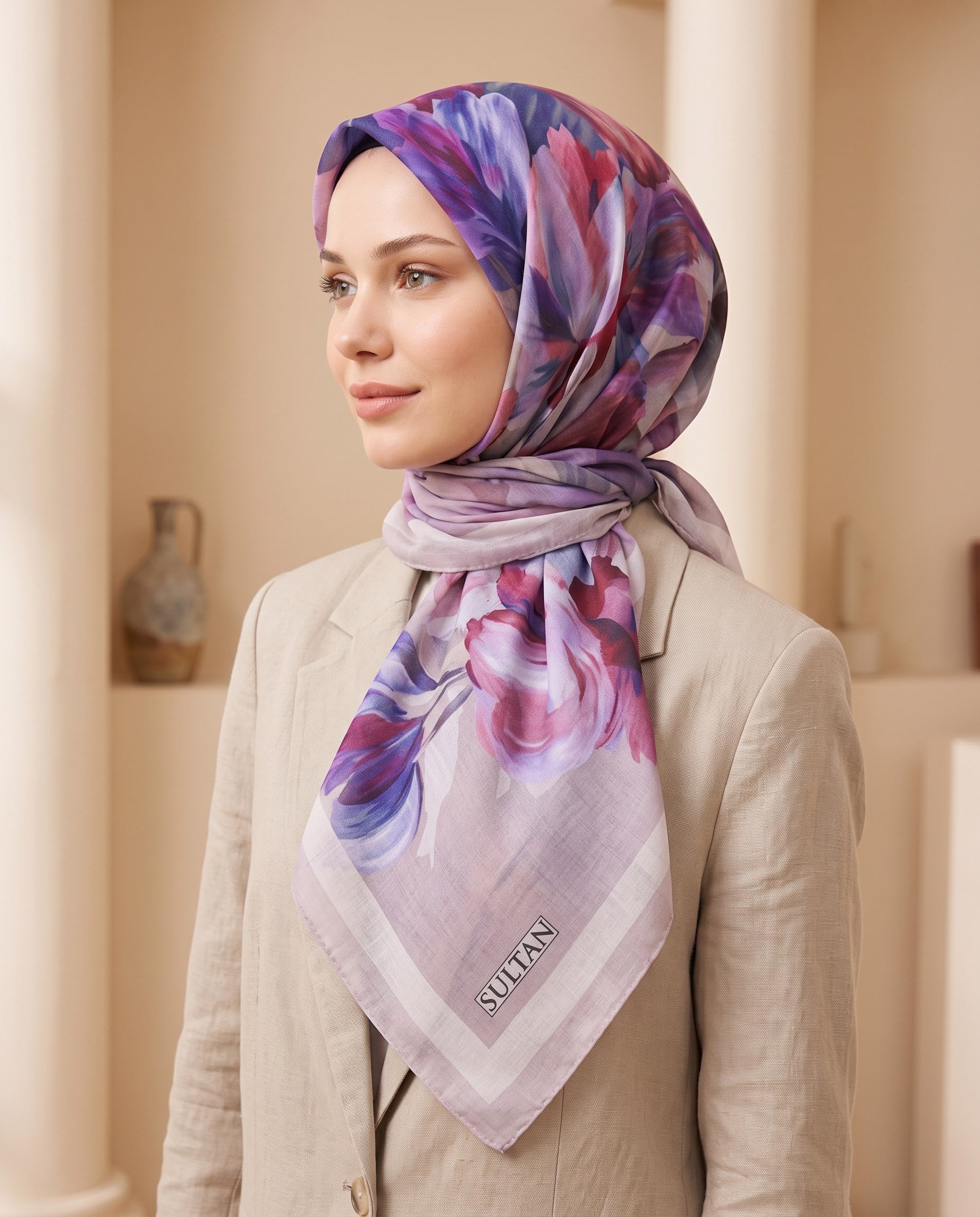 Sultan Fresh Pamuk Eşarp - SFE020-04