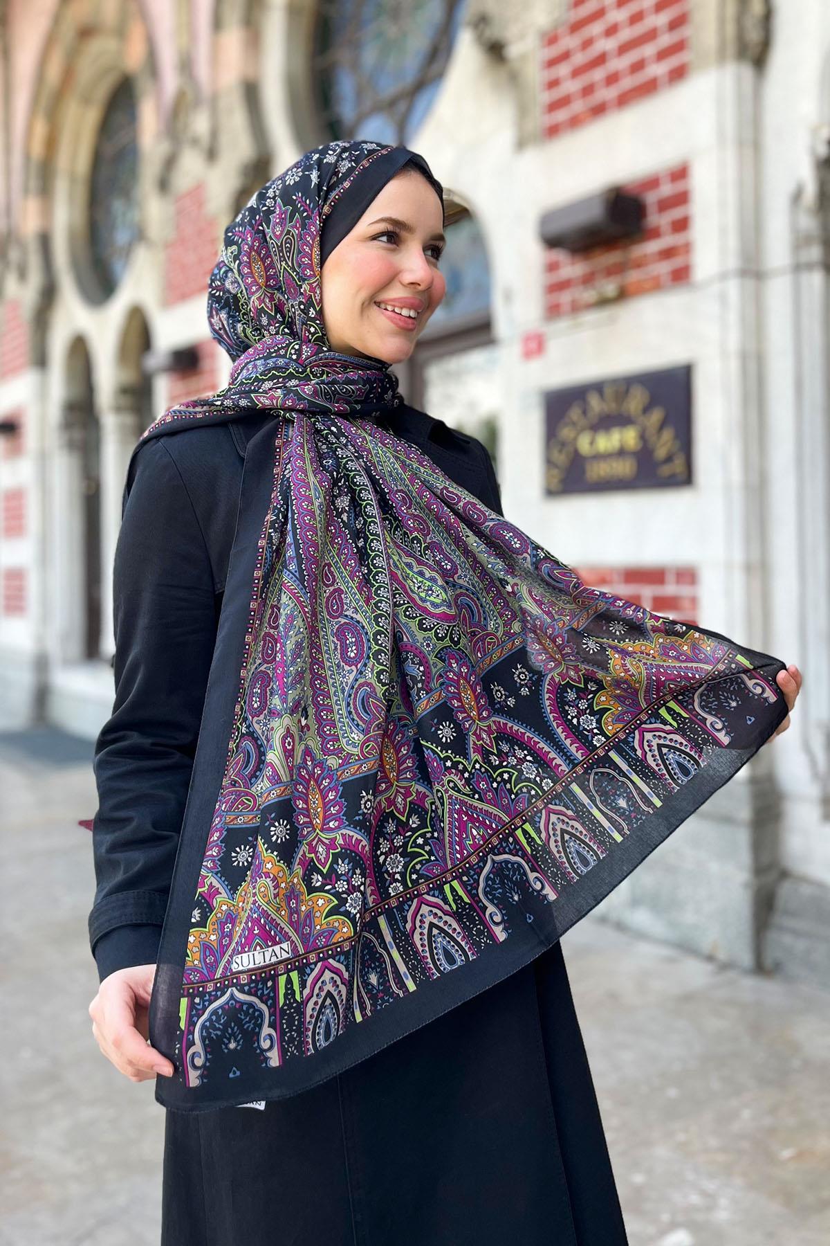 Sultan Fresh Pamuk Şal - SLF003 Desen - SLF003-03 - Renk