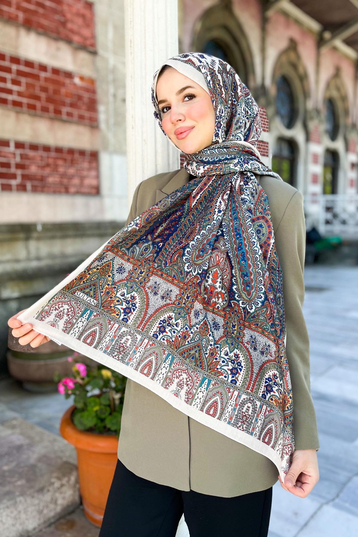 Sultan Fresh Pamuk Şal - SLF003 Desen - SLF003-05 - Renk