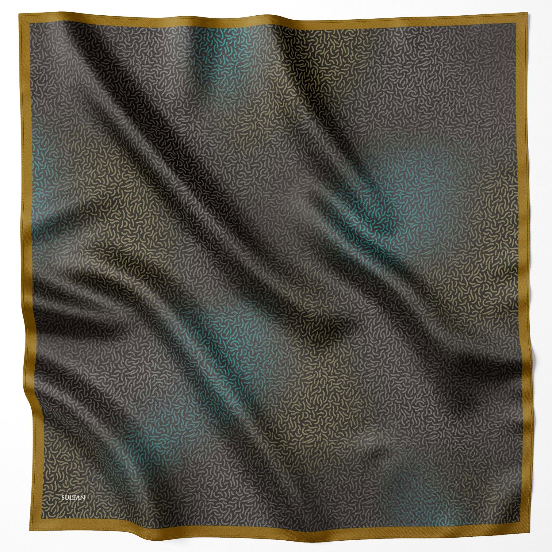 Sultan Kristal Eşarp - Hare Desen - SKE2830-17