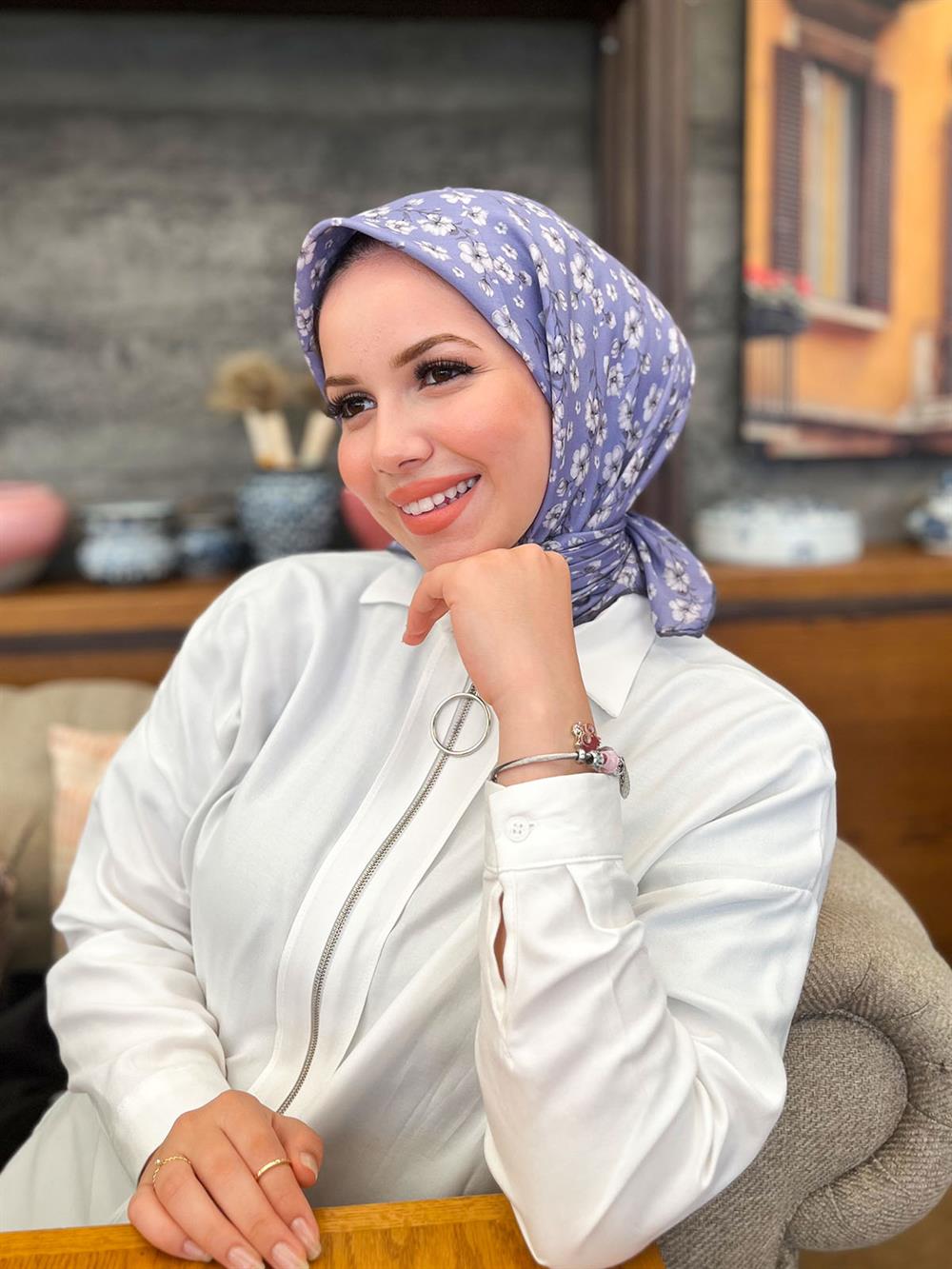 Sultan Soft Pamuk Eşarp - SSE2123-08