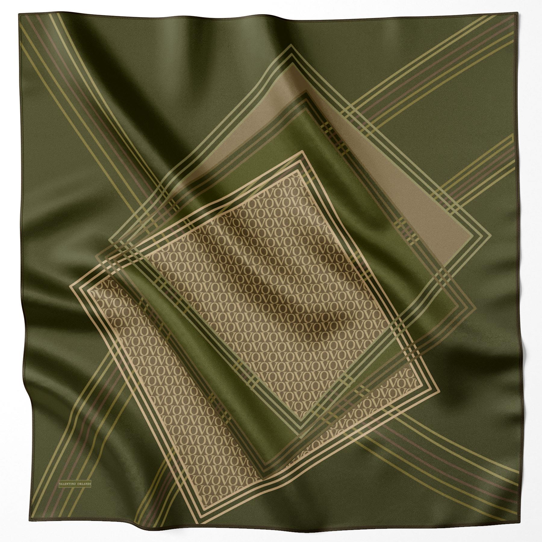 Valentino Orlandi Desenli Milano Eşarp - 51993-18