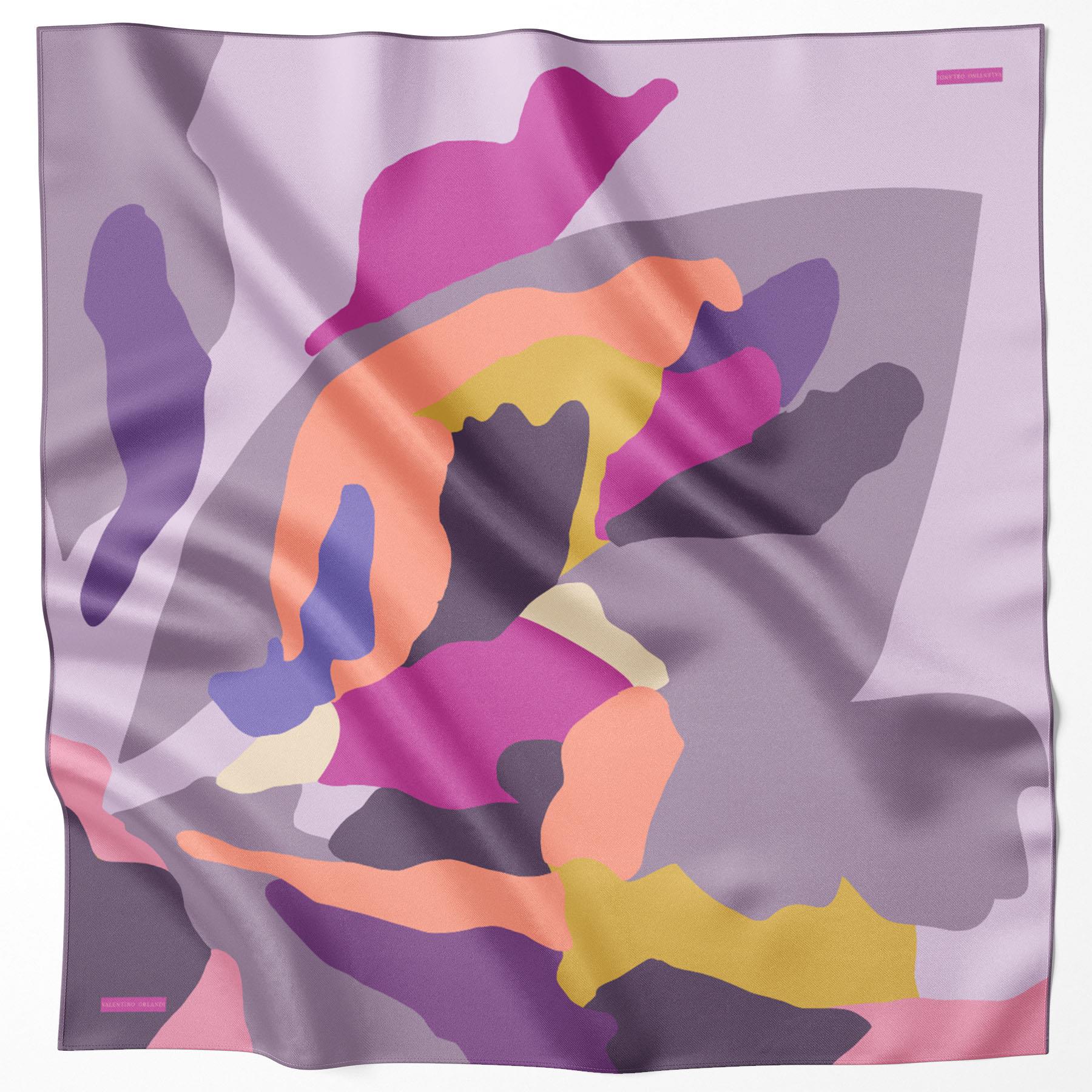 Valentino Orlandi Desenli Milano Eşarp - 51895-25